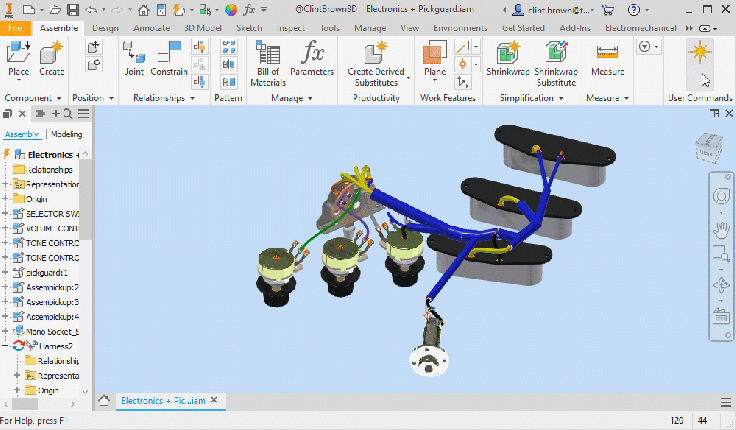 @ClintBrown3D - Autodesk Inventor iLogic Lazy Progress Bar