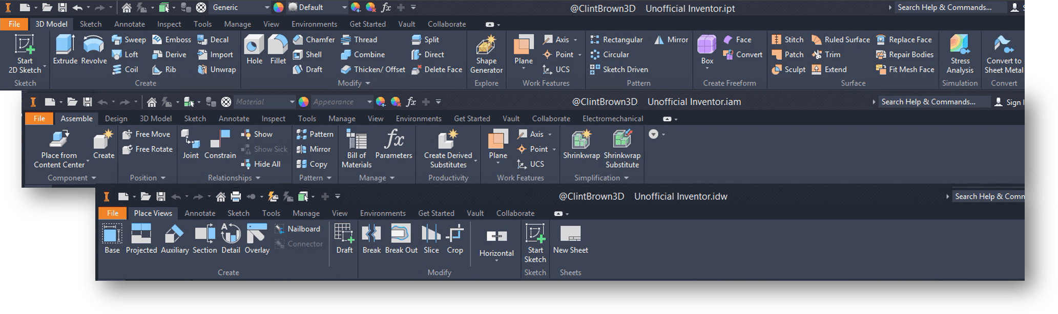 Autodesk Inventor Dark Mode